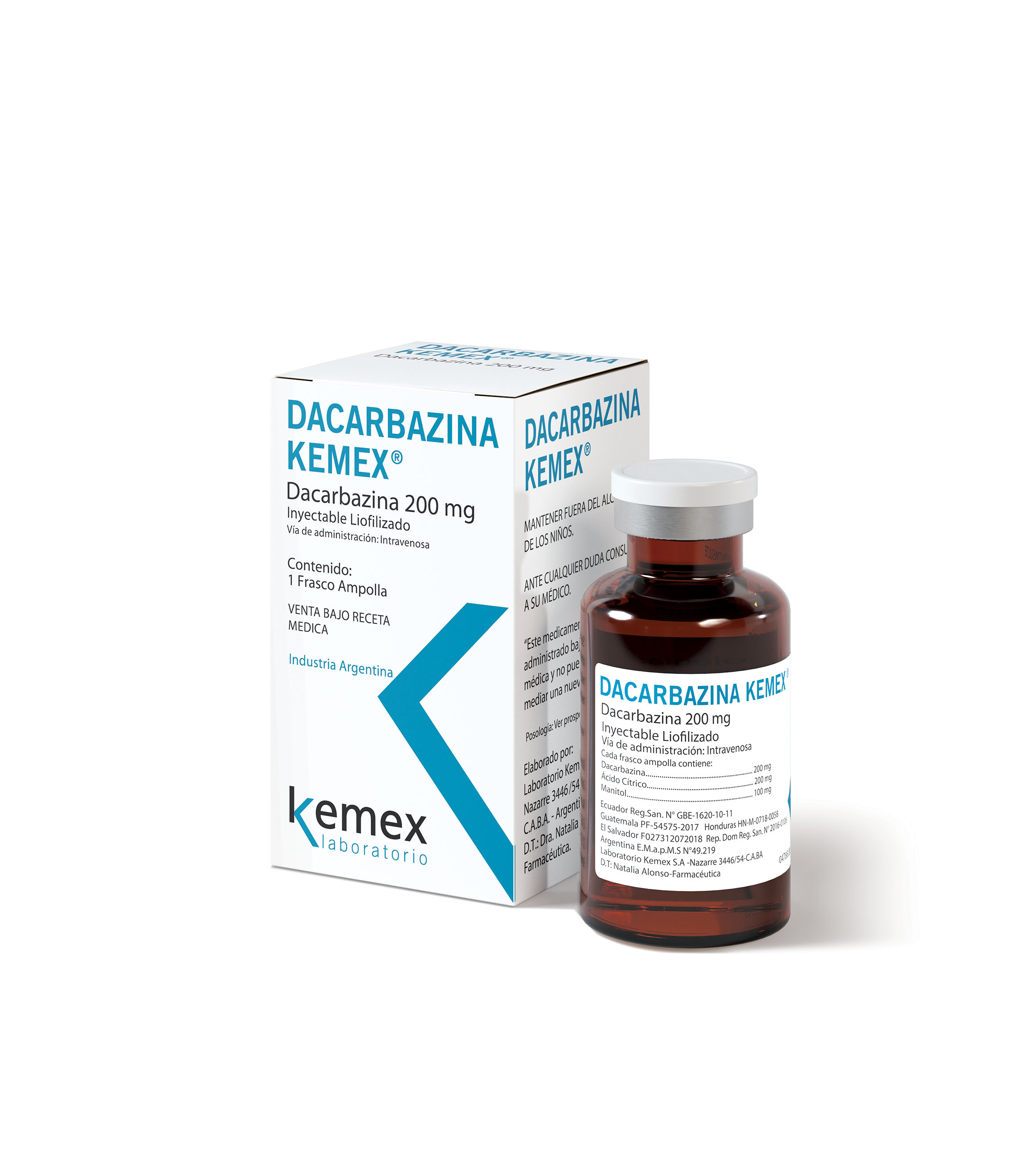 Dacarbazina 200 mg
