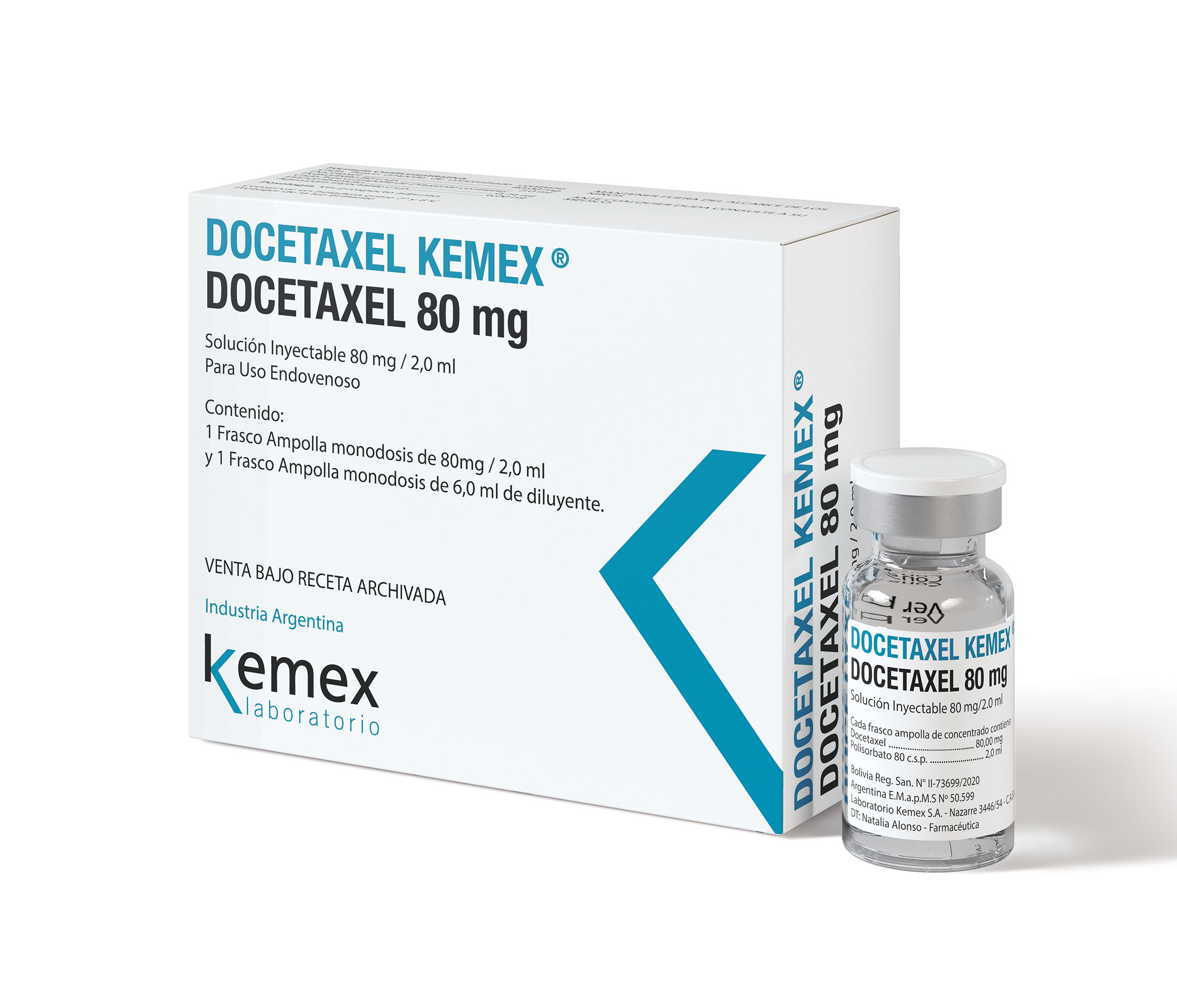 Docetaxel 80 mg