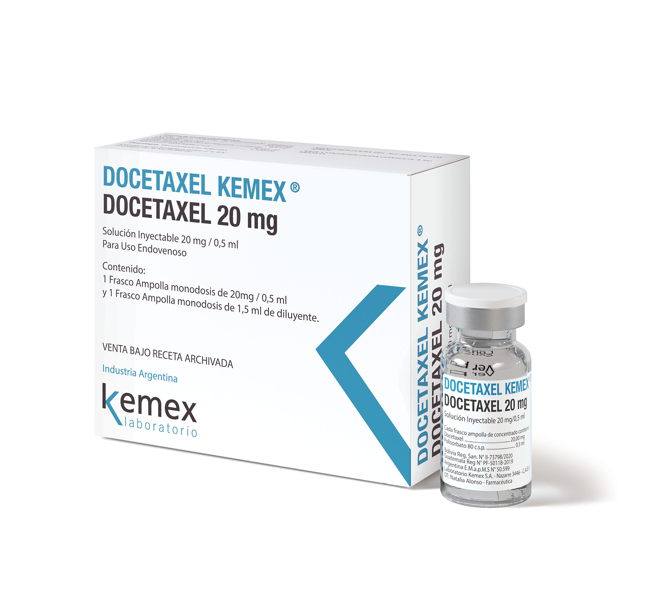 Docetaxel 20 mg