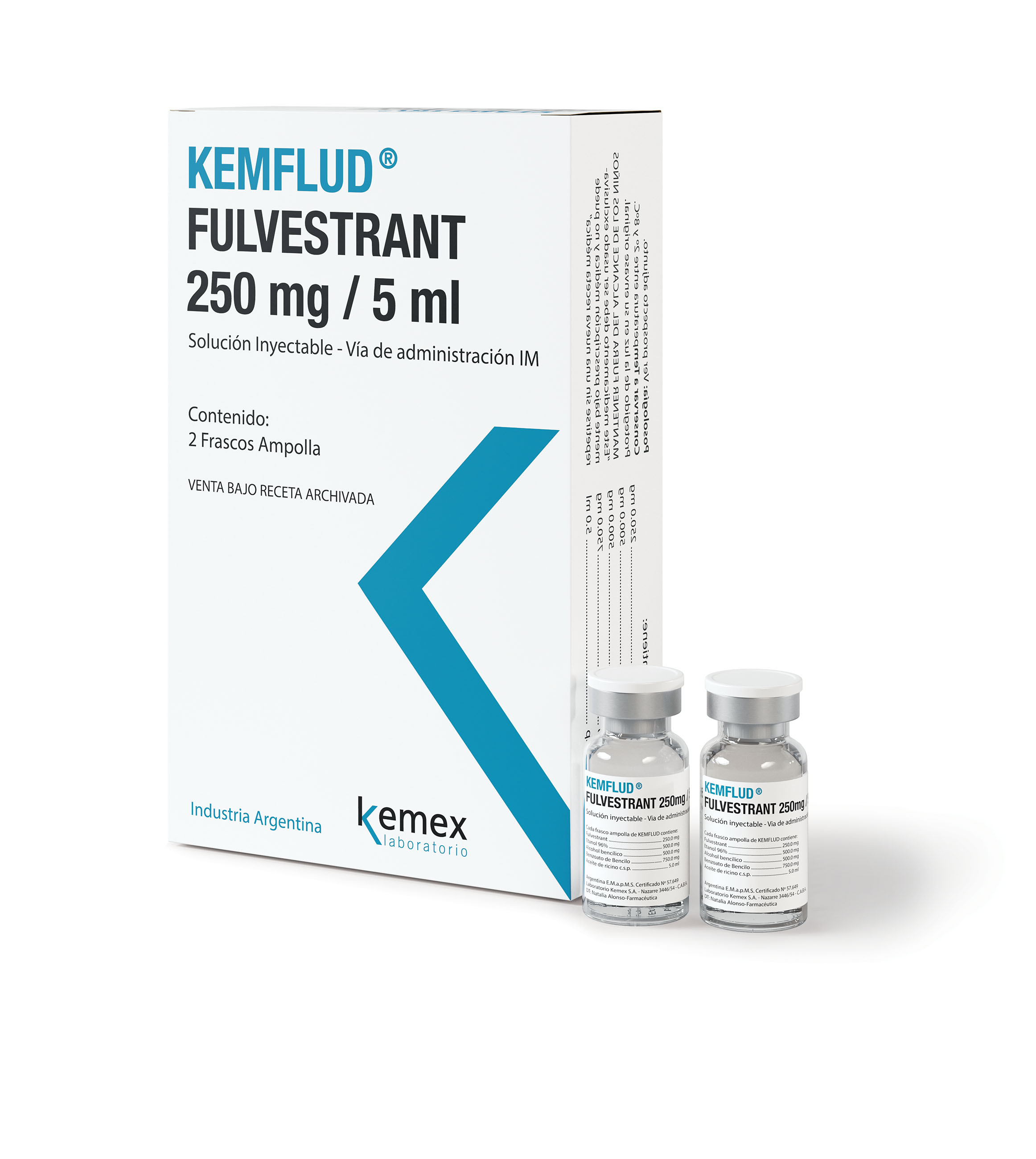 Fulvestrant 250 mg / 5ml 