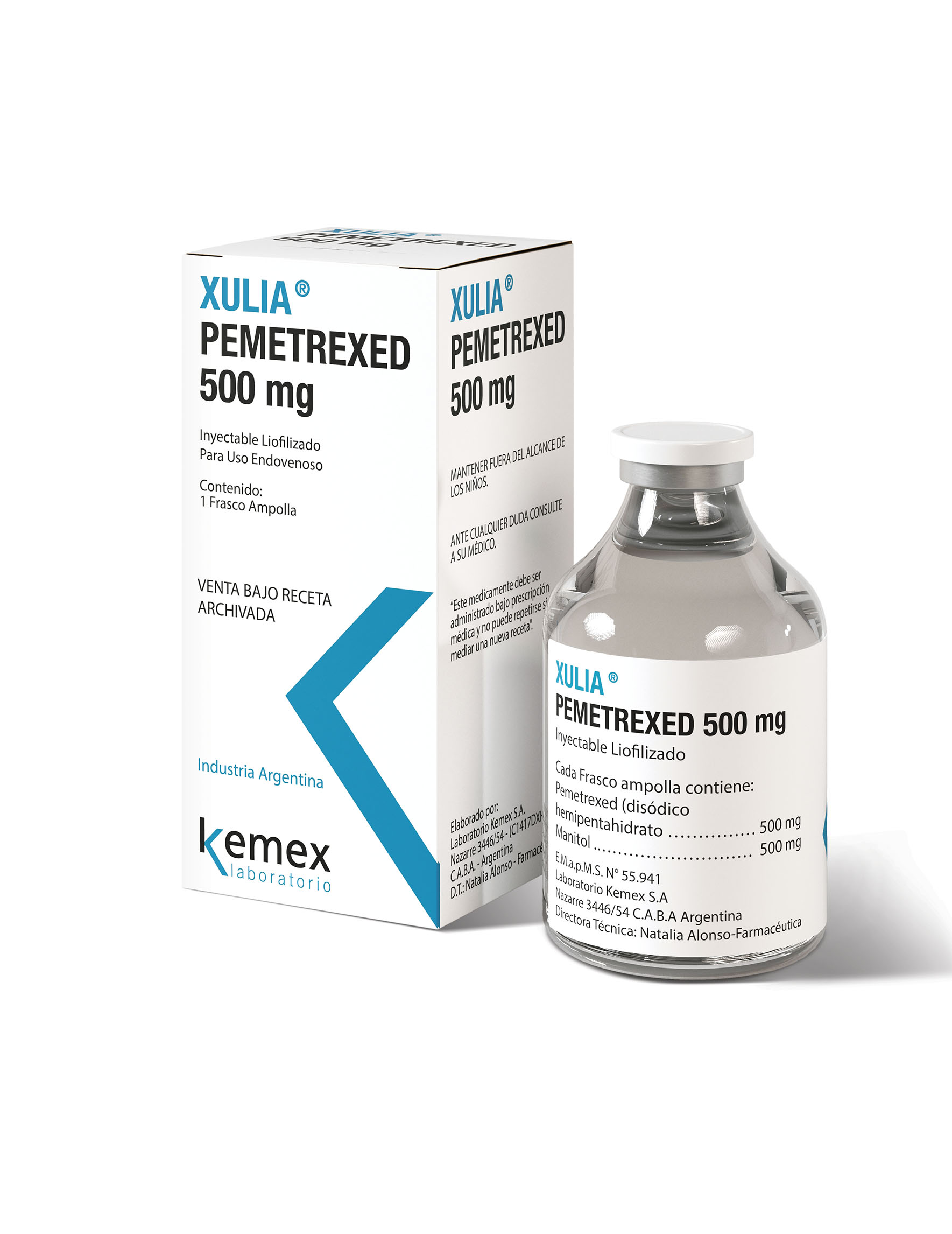 Pemetrexed 500 mg